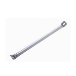 Raidisseur d'angle de lit rond 383mm acier pour cadre latte sommier meuble barre de renfort