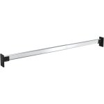 Rails de garde - robe télescopiques 2 pcs argenté 58 - 100 cm vidaxl n / a Rails de garde - robe télescopiques 2 pcs argenté 58 - 100 cm vidaxl n / a