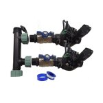 Rain bird - systme d'arrosage automatique de jardin  2 zones avec lectrovanne hv 1'' 24v