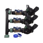 Rain bird - systme d'arrosage automatique de jardin  3 zones avec lectrovanne hv 1'' 24v