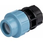 Raccord pour tuyau poly�thyl�ne droit femelle 25mm - 15x21