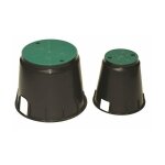Rain - regard de visite rond , pvc diamtre 15 cm x hauteur 23 cm