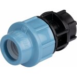 Raccord pour tuyau polythylne droit femelle 50mm - 40x49