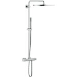 Grohe - colonne douche thermostatique rainshower system 400 chrom�