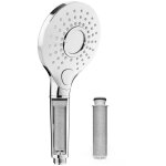 Rainsworth - pommeau de douche avec filtre, haute pression, 3 jets, douchette anti calcaire avec 1 cartouche ... Rainsworth - pommeau de douche avec filtre, haute pression, 3 jets, douchette anti calcaire avec 1 cartouche ...