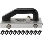 Rainureuse manuelle � roues en alliage d'aluminium pour sols pvc, outil de rainurage et fendage avec ...