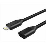 Rallonge de cble lightning de 1 mtre pour iphone et ipad, certifie apple mfi. connecteur femelle  ...