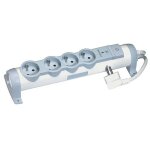 Legrand - rallonge multiprise 6 prises de courant 2p + t 16a avec parafoudre Legrand - rallonge multiprise 6 prises de courant 2p + t 16a avec parafoudre