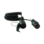 Rallonge spirale m�le / femelle 5 m - 5 x 0, 5 mm�