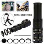 Rallonge de tige de guidon de v�lo extension de tige de fourche de 121 mm