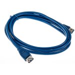 Rallonge usb rs pro usb a femelle vers usb - a m�le, bleu, 2m ( prix pour 1 )
