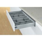 Hettich - ramasse couverts orgatray 570 gris - pour caisson de largeur : 600 mm