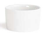Ramequins contemporains blancs 70mm - 80 ml lot de 12 olympia