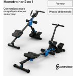 Rameur pliant pour la maison rameur de sport avec rsistance magntique rameur pliant de musculation ...