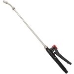 Rampe d'arrosage en acier inoxydable avec buse r�glable et tuyau de 1 m, adapt�e aux applications de ...