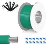 Randaco c�ble p�riph�rique 400 m pour robot tondeuse avec 1400 piquets + 48 connecteurs de c�bles pour ...