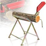 Randaco chevalet de sciage chevalet � b�che m�tal avec support tron�onneuse