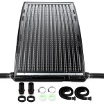 Randaco - einfeben chauffage solaire noir chauffage de piscine chauffe - eau 110 x 69 x 14 cm Randaco - einfeben chauffage solaire noir chauffage de piscine chauffe - eau 110 x 69 x 14 cm