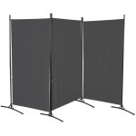 Randaco - einfeben paravent 3 pièce spanische anthrazit pliable cloison balcon moderne Randaco - einfeben paravent 3 pièce spanische anthrazit pliable cloison balcon moderne