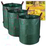 Einfeben sacs  dchets de jardin xxl sac  gazon conteneur gazon sac  feuilles 272l sacs  dchets ...