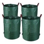 Einfeben sac de jardin en polypropylne sac de jardin xxl sac  feuilles compost sac de jardin 272l 4x ...