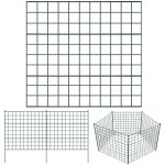 Randaco ensemble de cl�ture d'�tang cl�ture de bassin jardin fil de fer cl�ture grillag�e portillon enclos ...