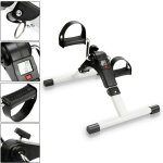 Randaco mini v�lo d'appartement, entra�neur de jambe de v�lo avec �cran lcd, entra�neur de p�dale pliable, ...