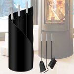 Randaco serviteur de chemin�e 4 pi�ces - outils de chemin�e