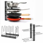 Maklik - range couvercle casserole - 4 tagres - rangement et organisation de cuisine