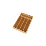 Range - couverts bambou 5 compartiments
