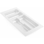 Range couverts pour intrieur de tiroir en plastique redcoupable organiseur ustensile cuisine rangement, ...