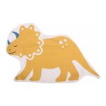 Rangement pyjama enfant 'dinosaure' 28cm jaune