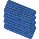 Lot de 4 lingettes rutilisable pour swiffer wet jet chiffon rechange pour swiffer wet jet balai spray ...