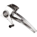 Rape manuelle en acier inoxydable avec manivelle, ide'ale pour le fromage, les fruits secs, etc.