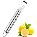 R�pe � zesteur de citron en acier inoxydable, outil de zesteur de citron, outil de zesteur d'agrumes ...