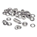 Rapid - lot de 25 oeillets acier diam. 12