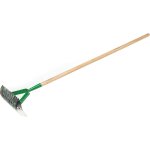 Rteau de coupe 360 x 130 mm avec manche arateur de pelouse cultivateur arateur de pelouse rteau scarificat ...