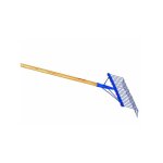 Revex - râteau à gazon acier 20 dents avec manche bois - 48 cm Revex - râteau à gazon acier 20 dents avec manche bois - 48 cm