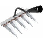 R�teau de jardin - traditionnel r�teau en acier au carbone, r�teau � dents, pour d�sherber / d�m�ler ...