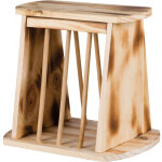 Rtelier  foin pour un usage debout, taille 25  22  18 cm, pour lapin / cochon d'inde. trixie