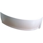 Ravak avocado tablier en acrylique blanc pour baignoire, orientation gauche, 160cm (czq1000a00)