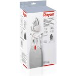 Planche  repasser et cintre en fer avec isolation thermique universel dimensions : 43 x 31, 3 x 15 cm, ...