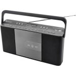 Soundmaster - rcd1870sw radio - lecteur cd dab + , fm aux, cd, dab + , mp3, fm gris, noir