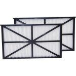 Rcx70101 filtre de nettoyage de piscine robotique pak2 filtre de piscine aquavac tigershark (lot de 2) ...