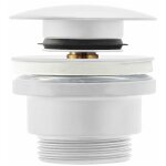 Rea - bonde de lavabo universel clic - clac white