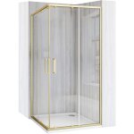 Rea - cabine de douche city 90x90 gold brush