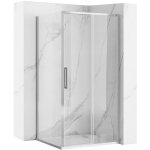 Rea - cabine de douche rapid slide chrom 120x80