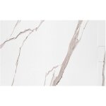 Rea - receveur de douche bazalt carrara white 80x100
