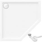Rea - receveur de douche diamond white 80x80