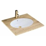 Rea - vasque  encastrer lavabo nel white